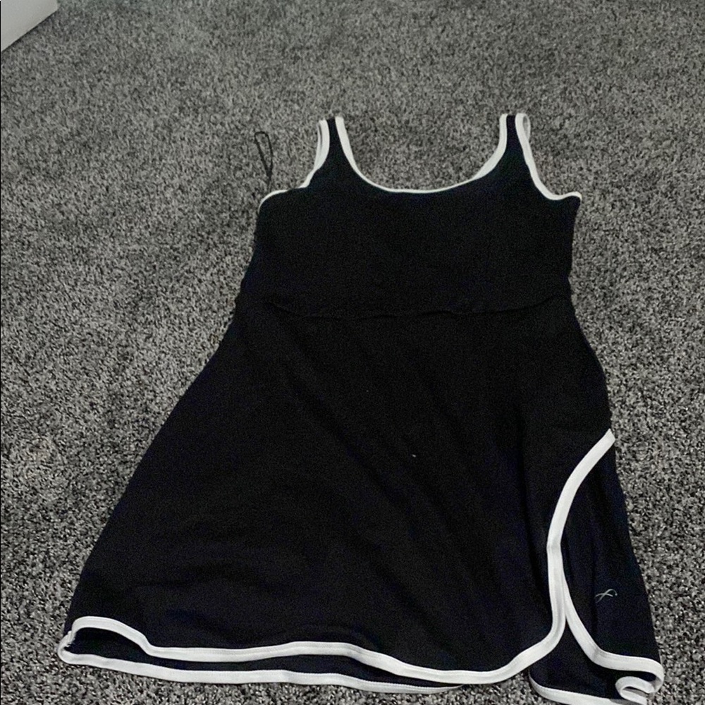 Black and White Athletic Dress
